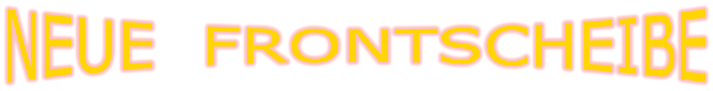 NEUE  FRONTSCHEIBE